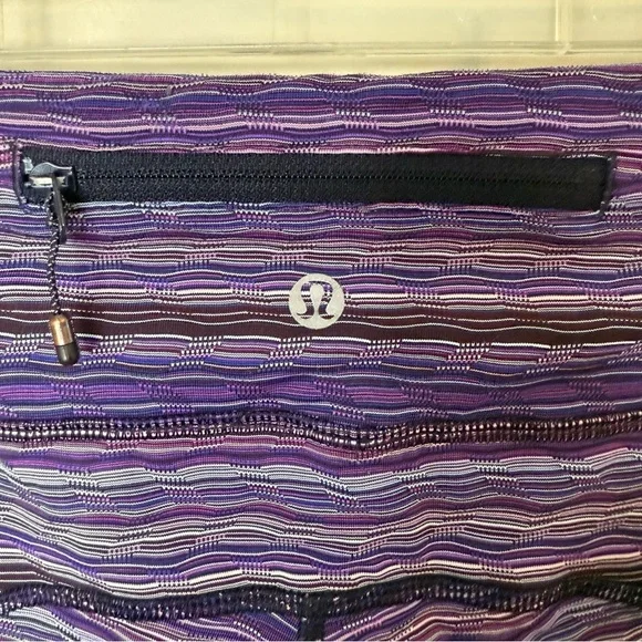 LULULEMON Speed Tight IV Space Dye Twist Ultra Violet Multi/Black 8 - Picture 8 of 11